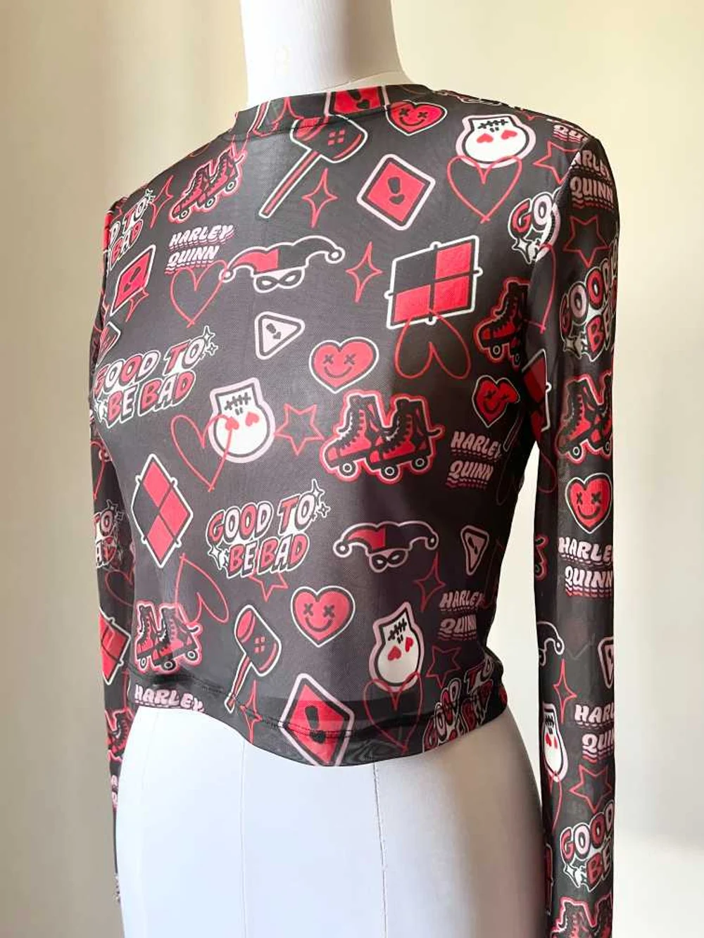 Printed Mesh top thumbnail view 5
