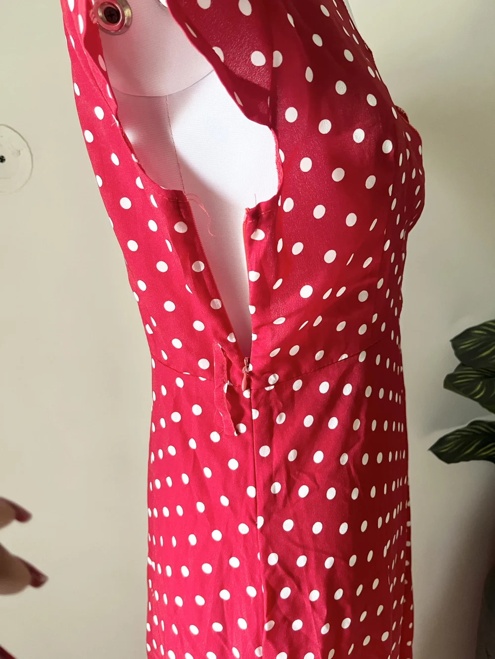 Polka dot maxi dress  thumbnail view 3