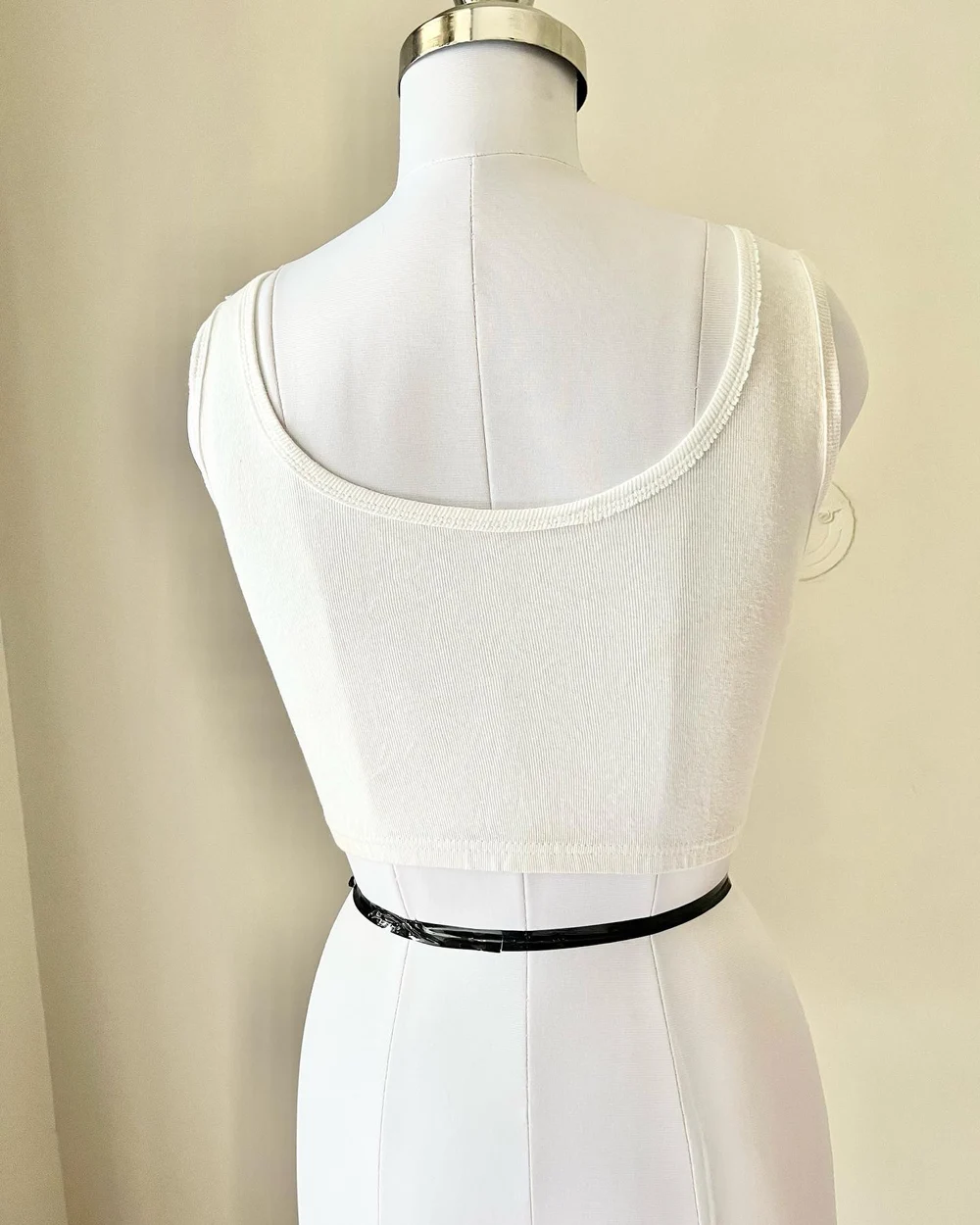 White tank top  thumbnail view 4