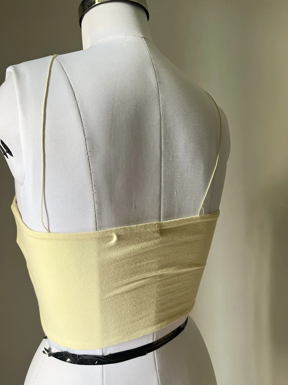 Yellow strap top thumbnail view 2