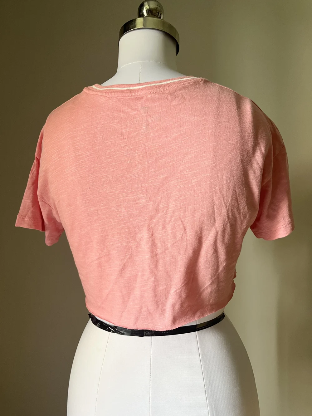 Pink baby tee thumbnail view 3