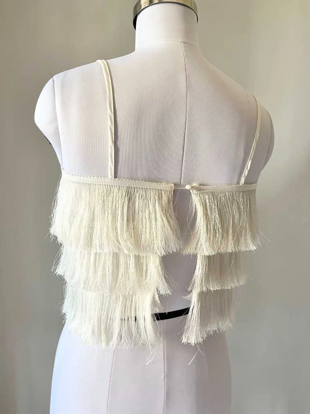 White frill top thumbnail view 3