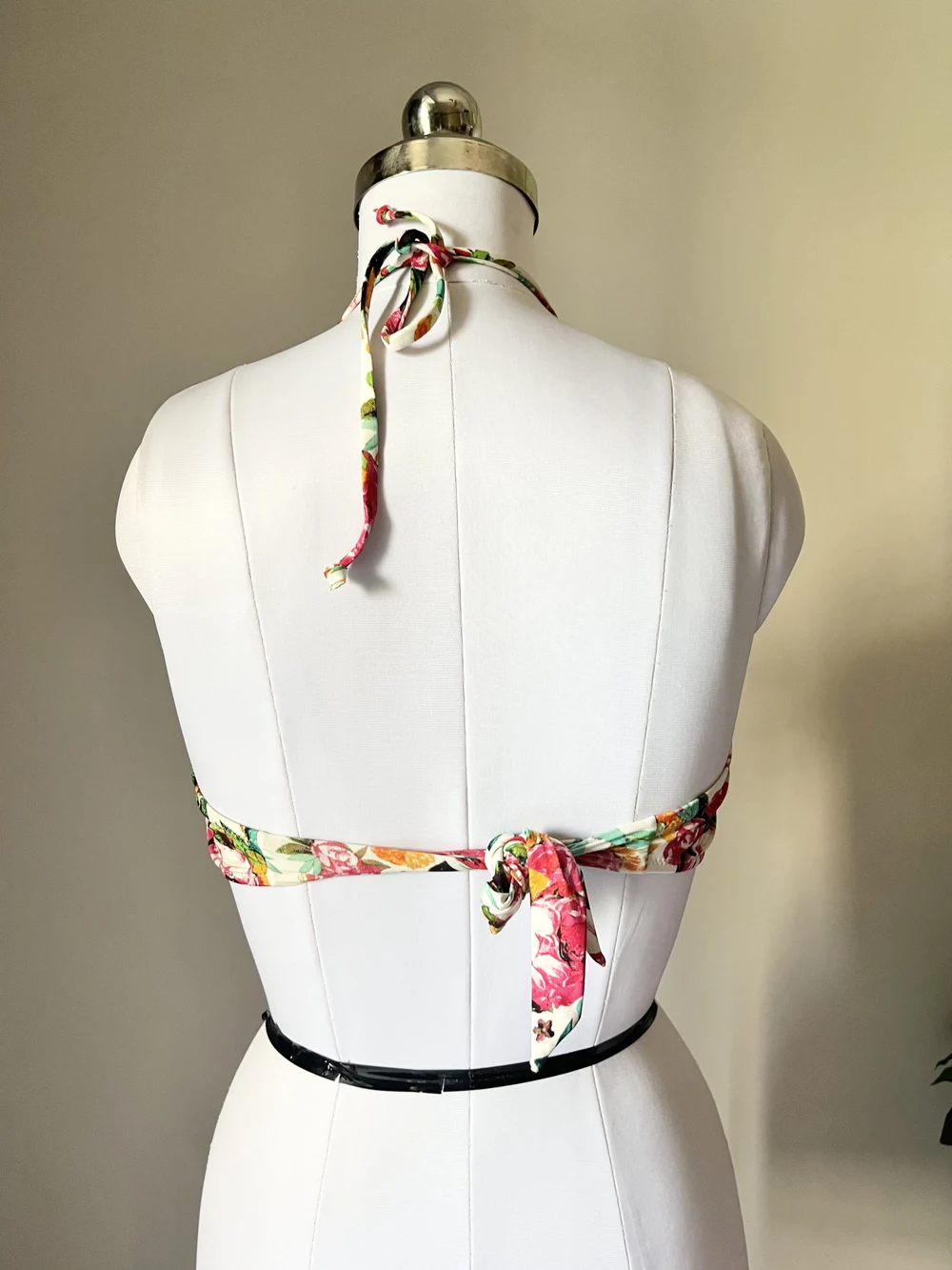 Floral Ruffle bikini top thumbnail view 2