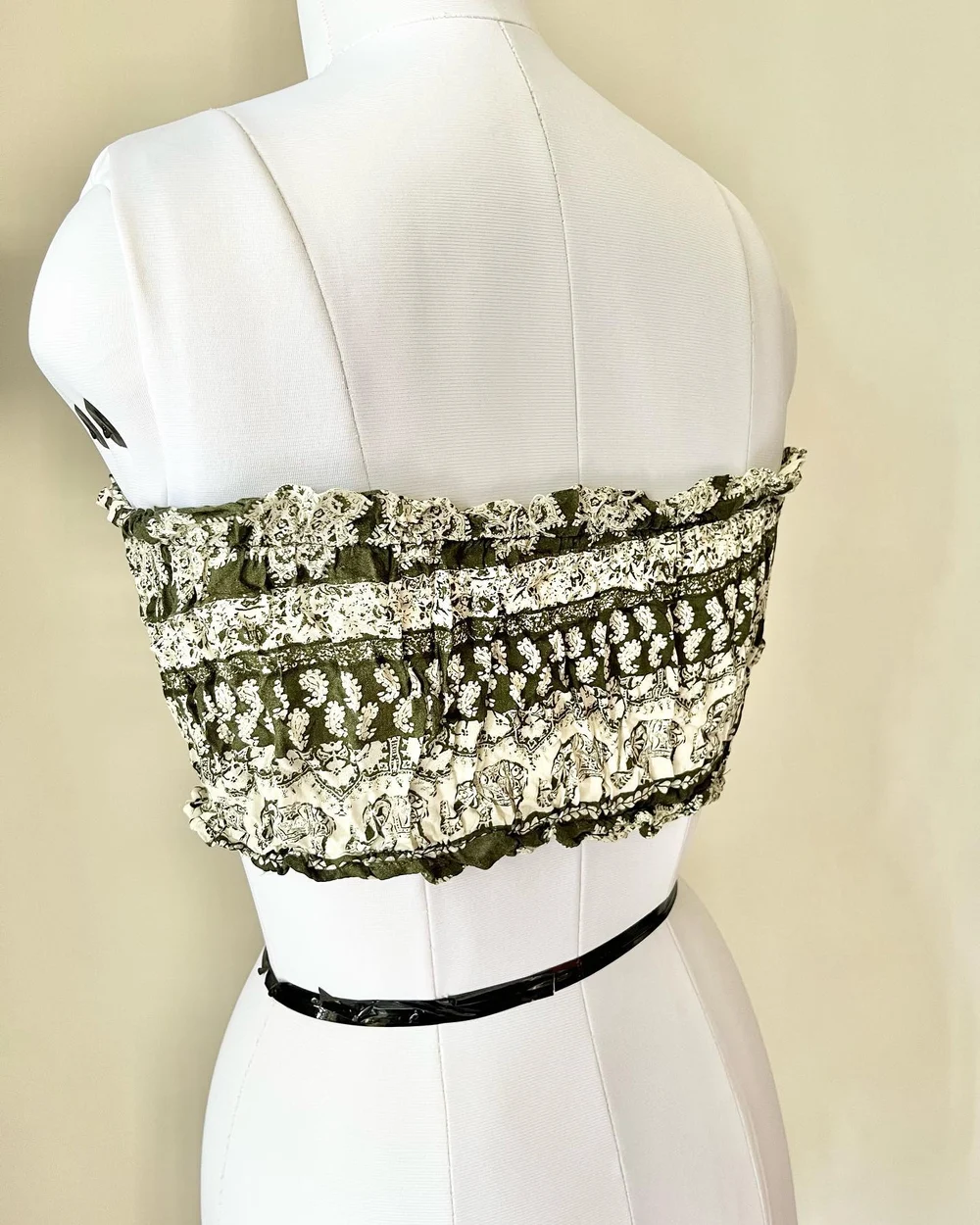 Printed tube top  thumbnail view 4