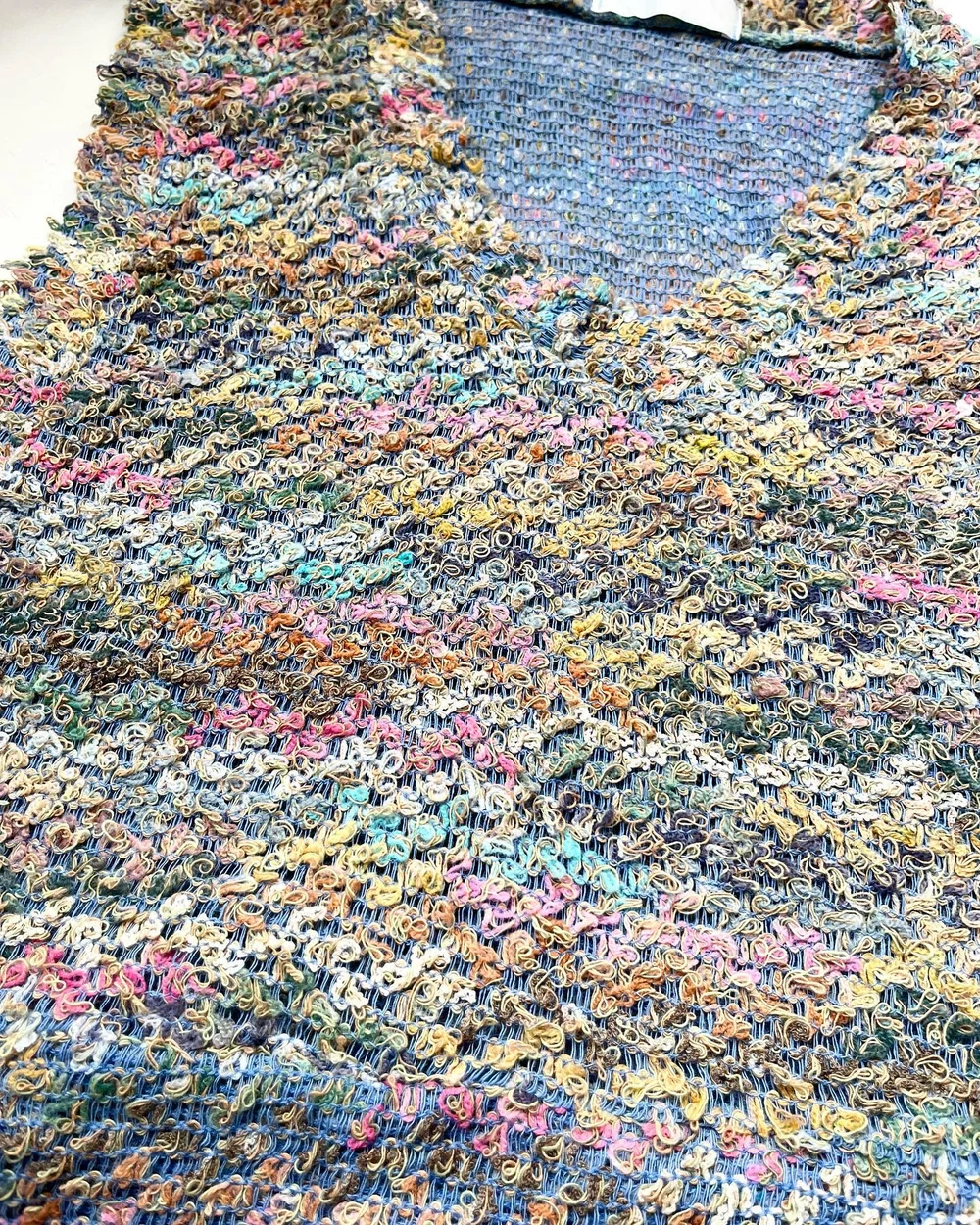 Multicoloured sweater vest  thumbnail view 2