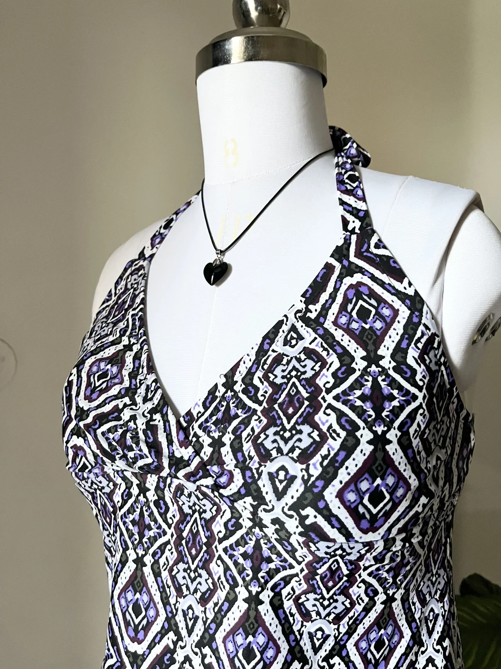 y2k Halter neck padded top  thumbnail view 3