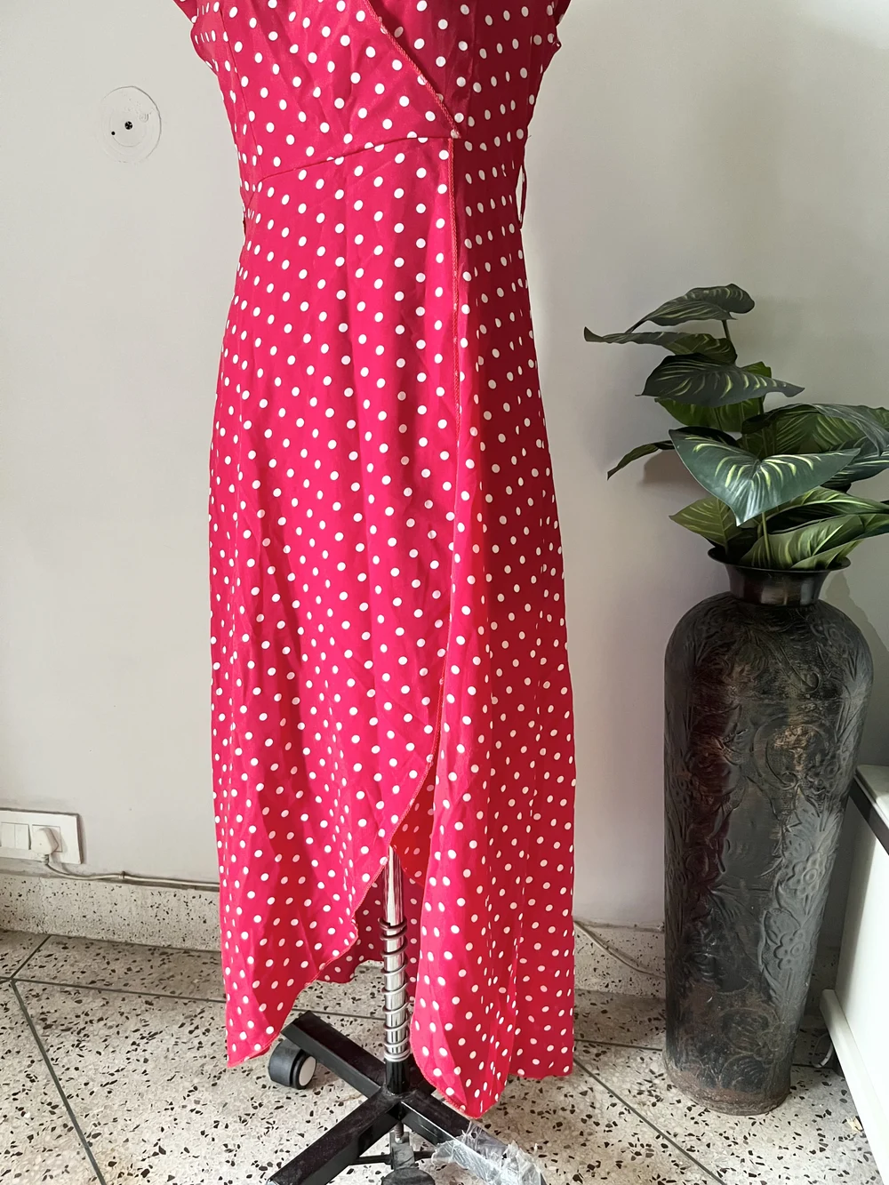 Polka dot maxi dress  thumbnail view 2