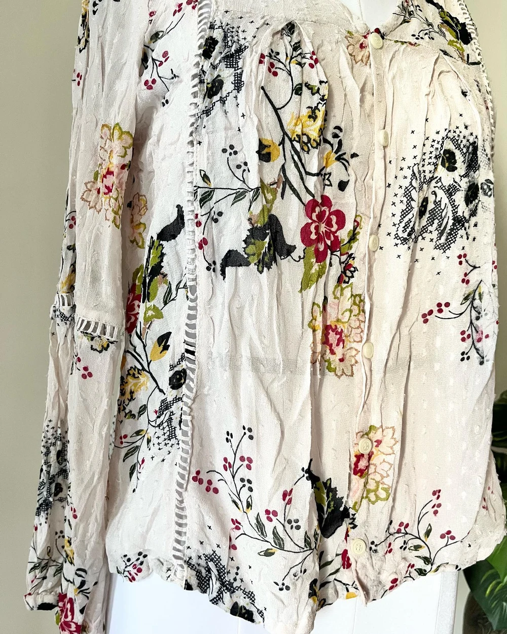 Boho printed top  thumbnail view 5