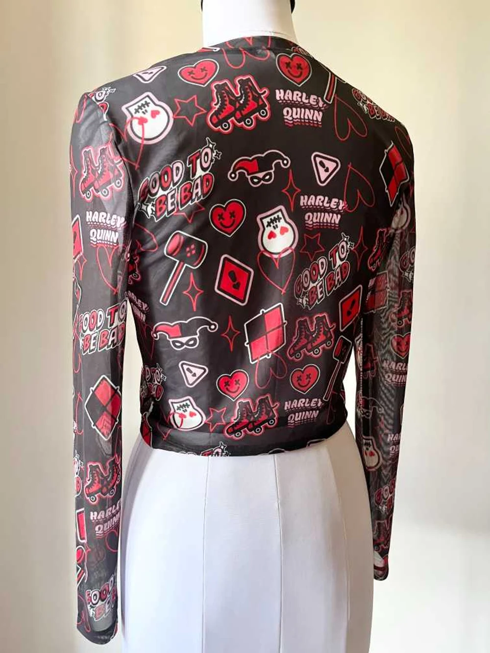 Printed Mesh top thumbnail view 2