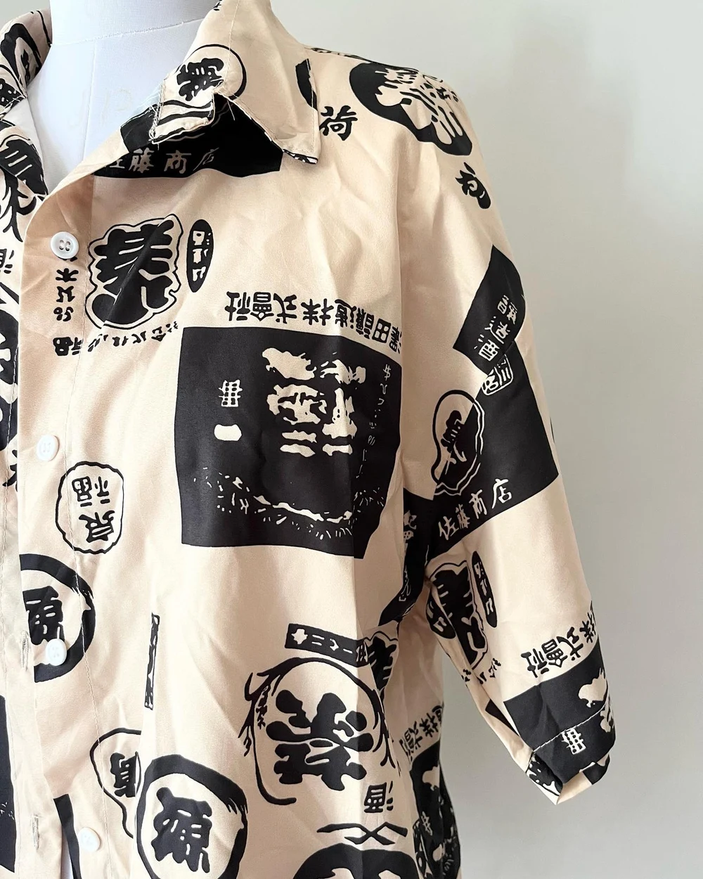 Korean print shirt (unisex) thumbnail view 2