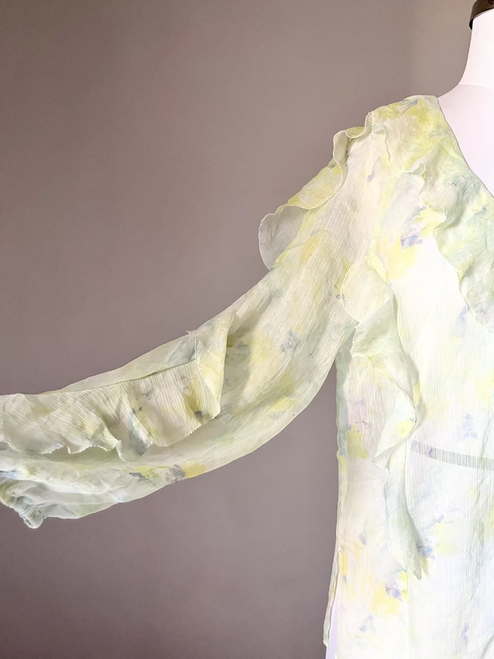 Tie-dye sheer top  thumbnail view 3