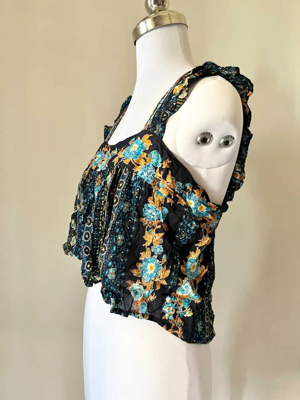 Paisley crop top thumbnail view 4