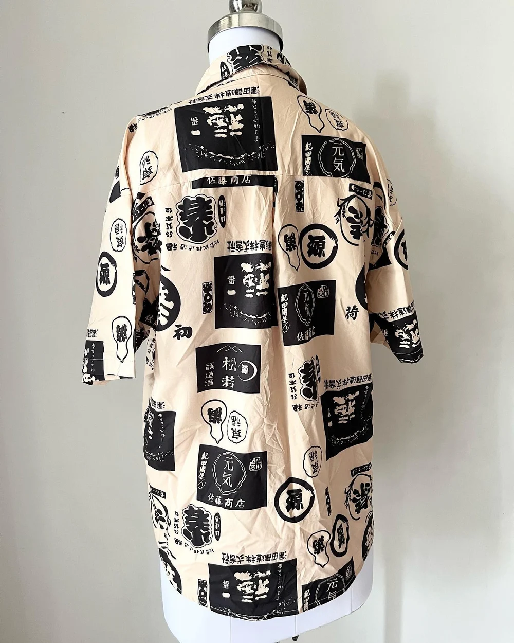 Korean print shirt (unisex) thumbnail view 4