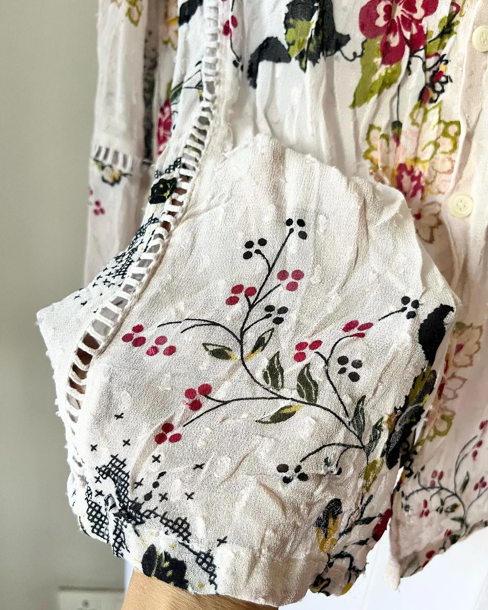 Boho printed top  thumbnail view 4