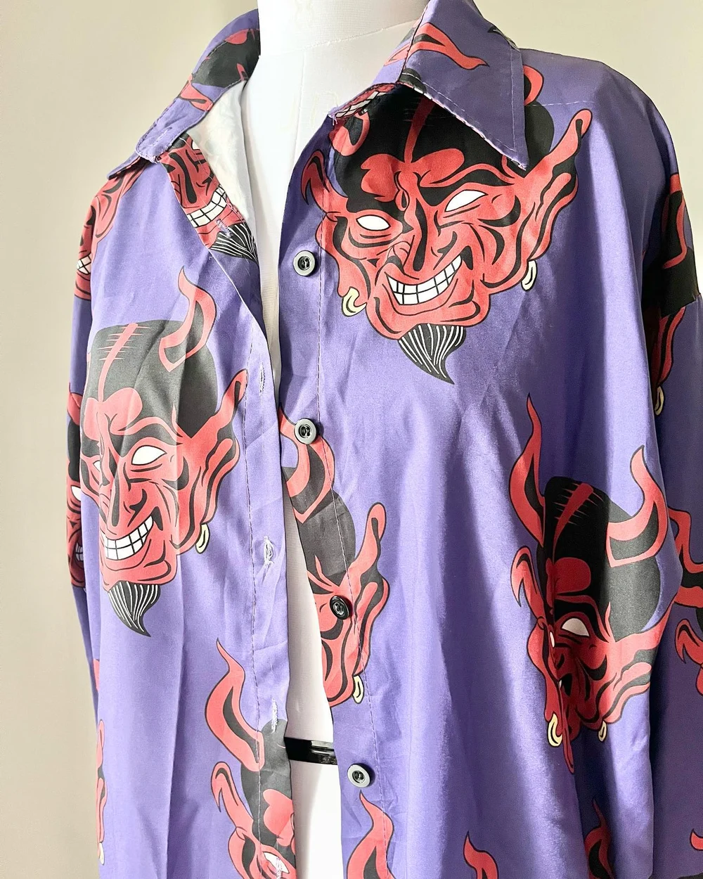 Devil printed shirt 😈 (unisex) thumbnail view 6