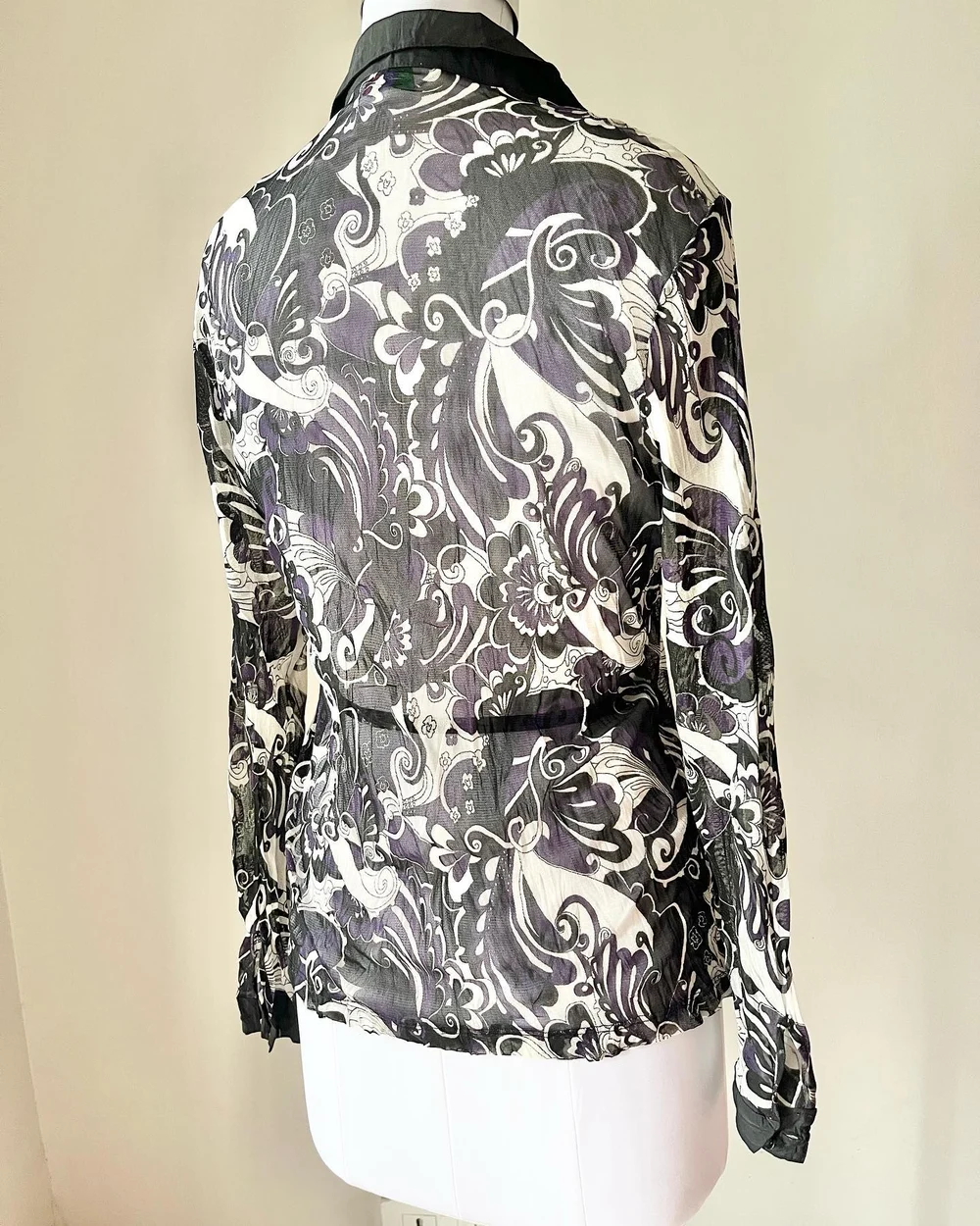 Y2K mesh shirt  thumbnail view 2