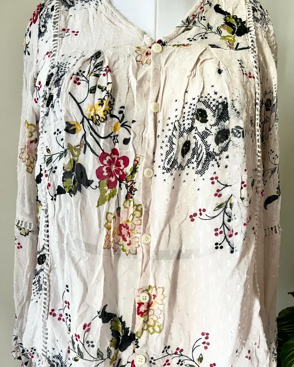 Boho printed top  thumbnail view 2