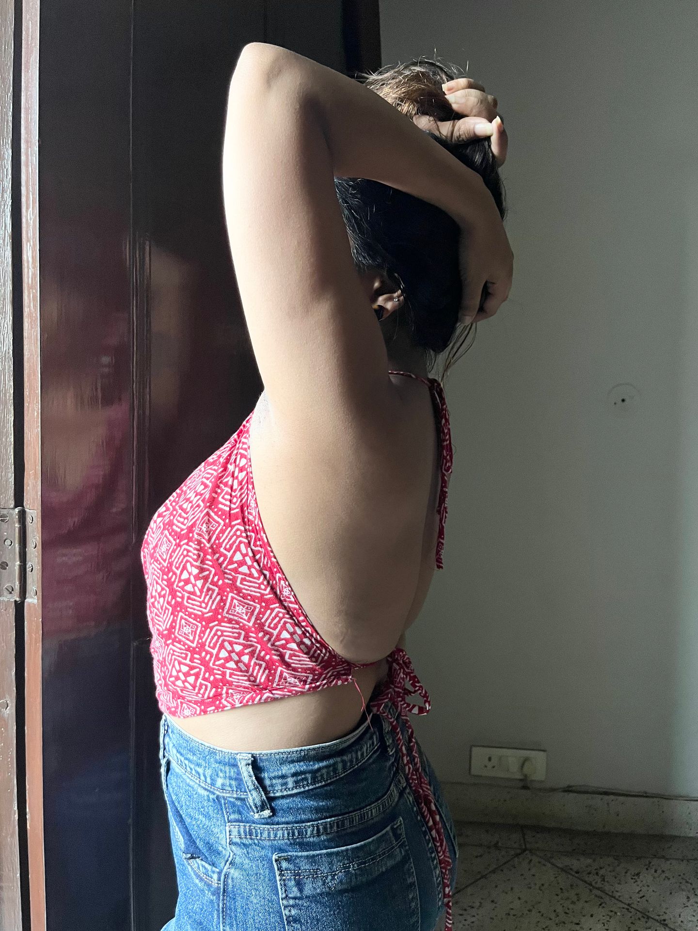 Badhani Print top thumbnail view 4
